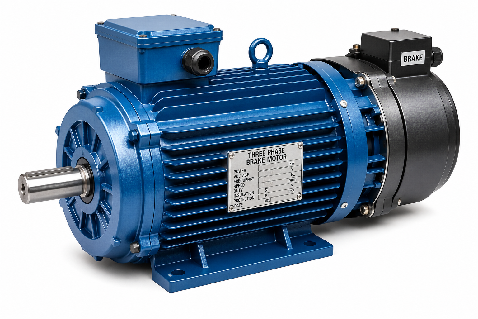 Three Phase Electromagnetic Brake Motor