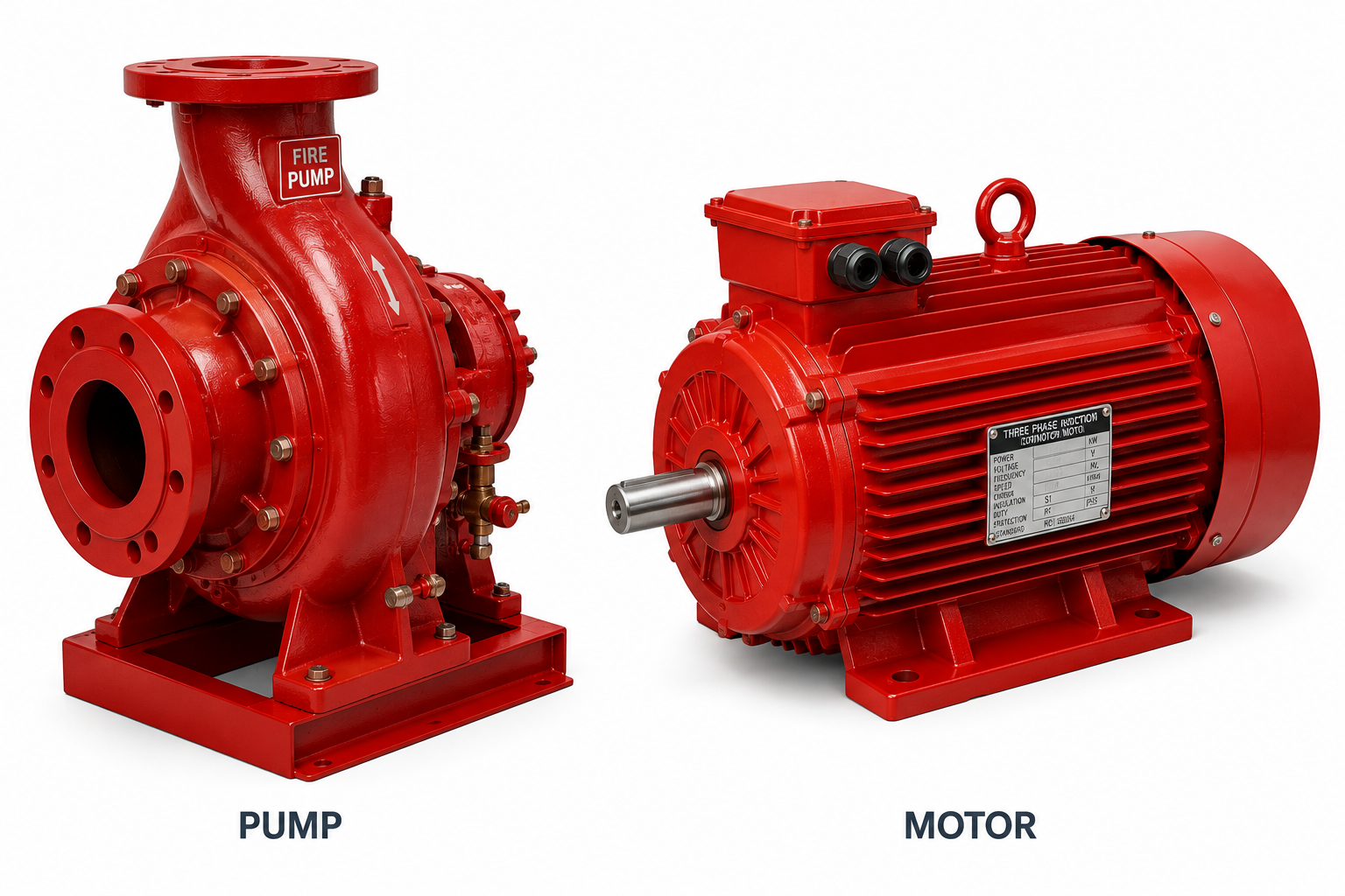 Electric Motor Driven Fire Fighting Pump System