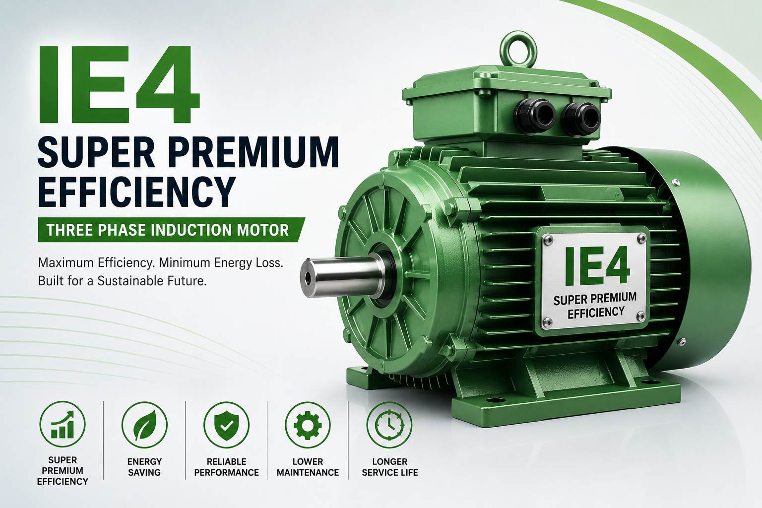 IE4 Super Premium Efficiency Three Phase Induction Motor
